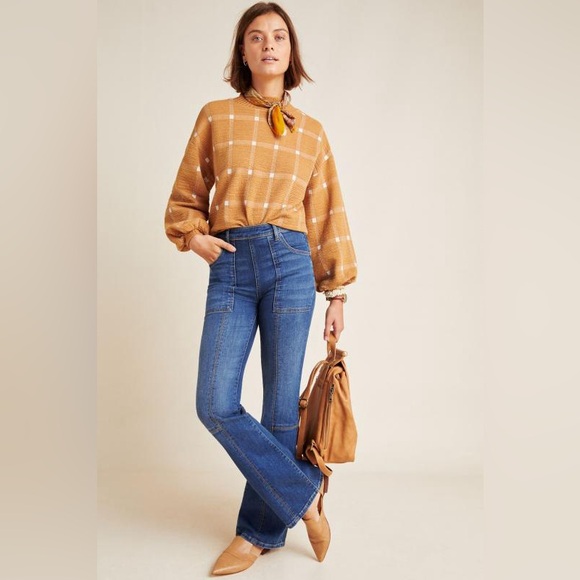 Pilcro And The Letterpress by Anthropologie High-Rise Bootcut Jeans - Picture 1 of 11